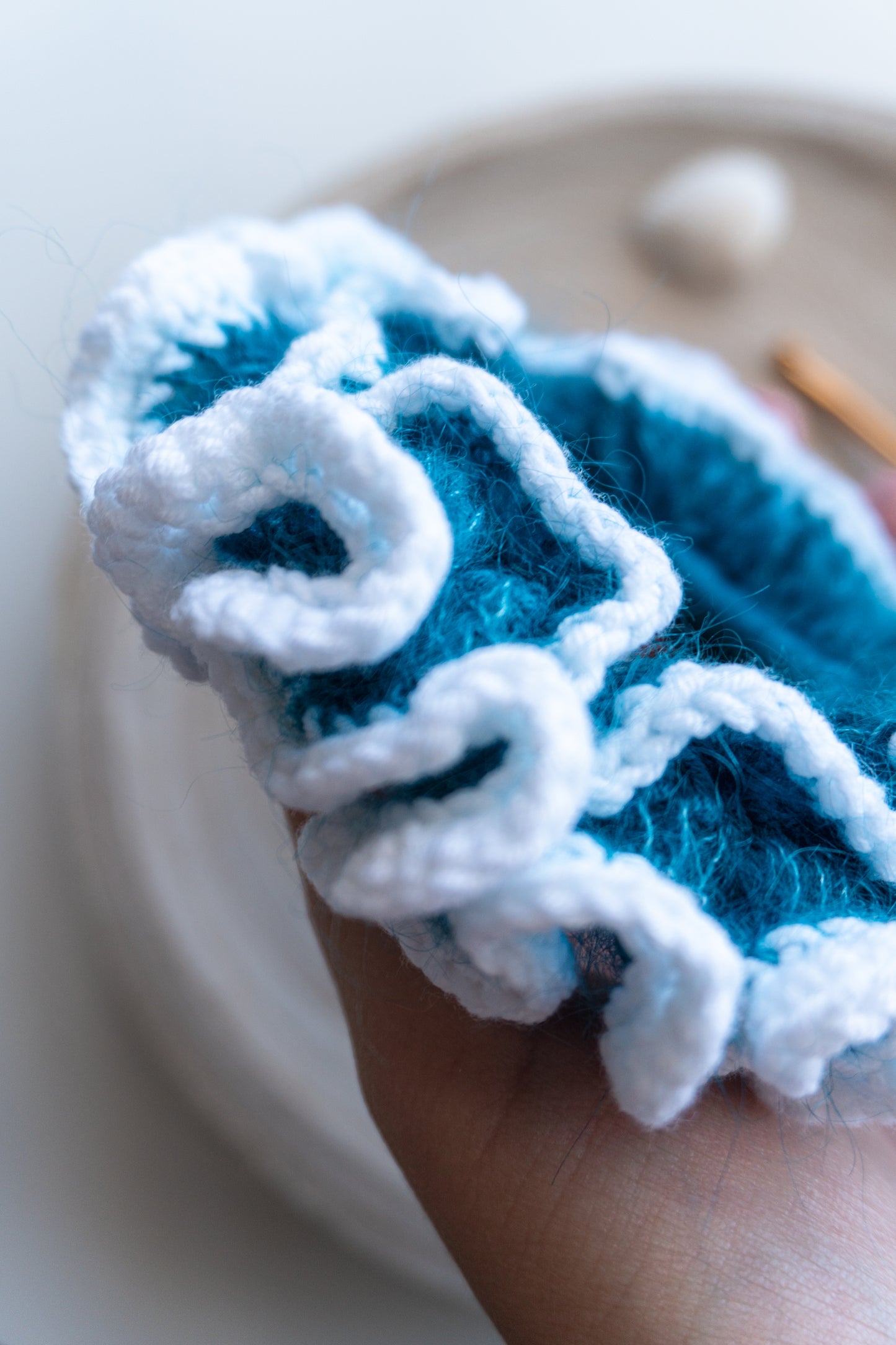 PDF Crochet Scrunchie Pattern By the Sea